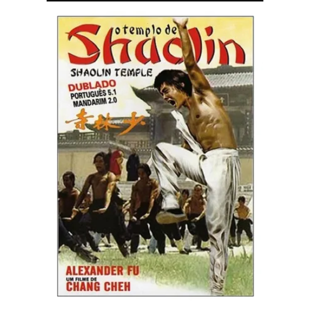 O Templo De Shaolin / Sheng Fu / Dublado / Dvd500