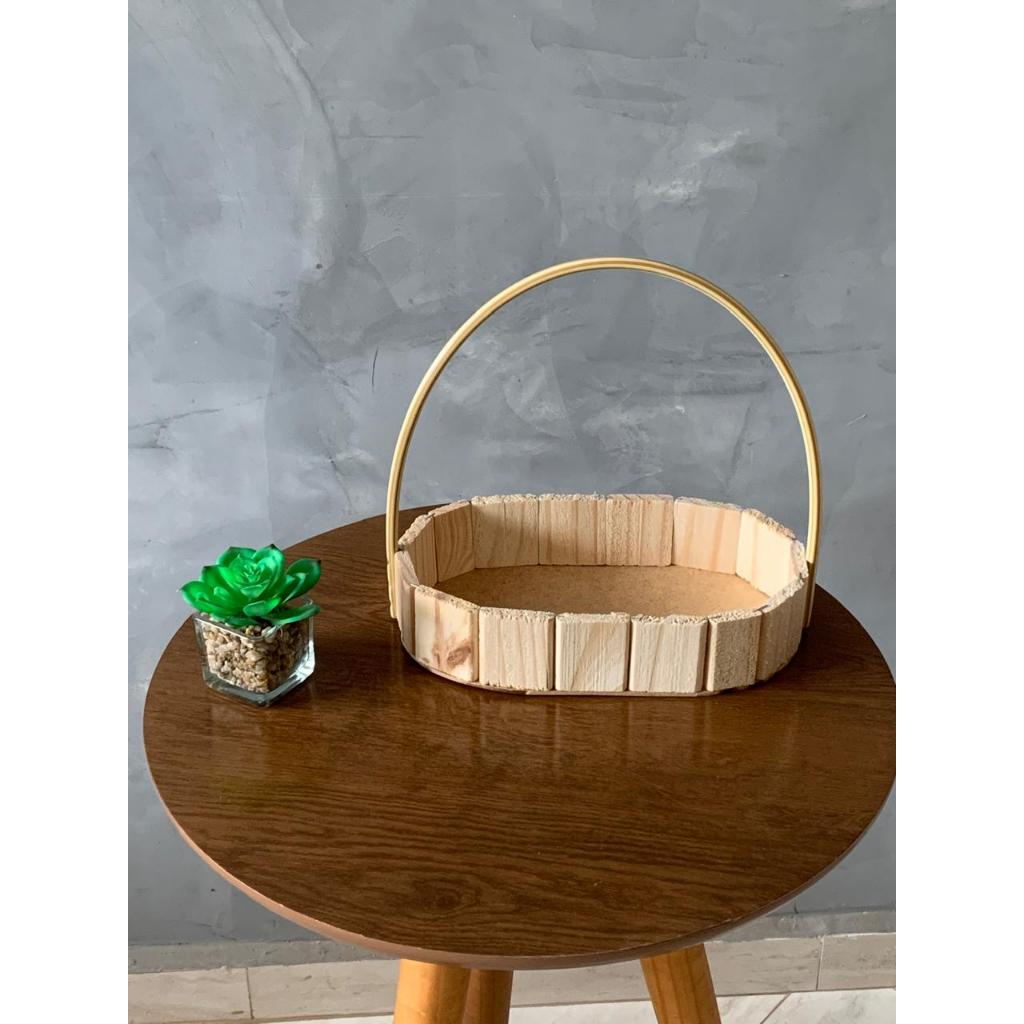 CESTAS DE MADEIRA KIT 20 FRALDEIRAS (25CM OVAL) C/ ALÇA PRESENTE PÁSCOA DIA DAS MÃES DIA DOS NAMORADOS