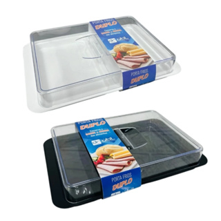 Porta Frios Duplo Organizador para Cozinha – Prático e Compacto em Oferta na Shopee