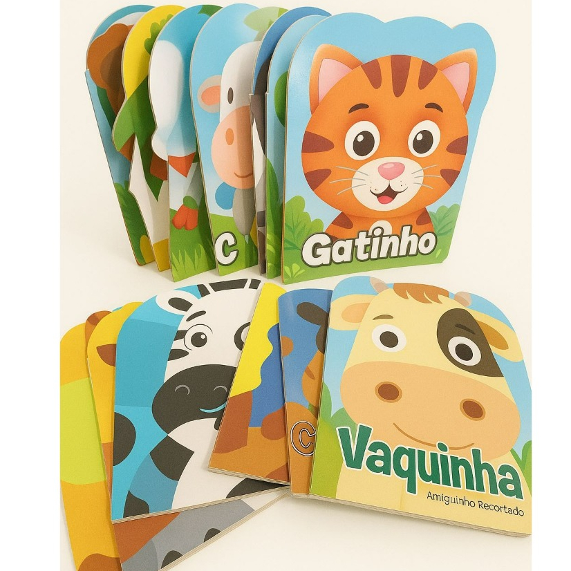 Kit 16 livrinhos de história infantil