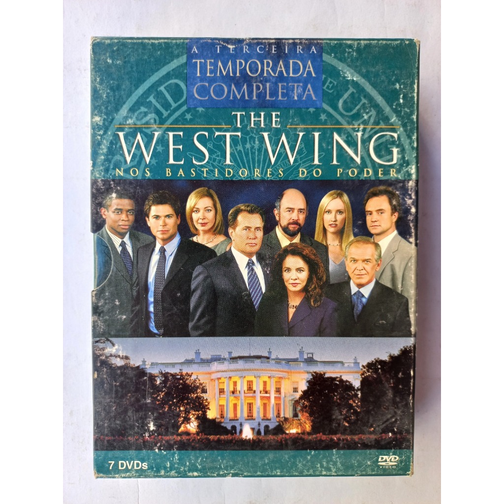 DVD: Série: The West Wing: Nos bastidores da Lei - 3° Temporada Completa - 7 discos