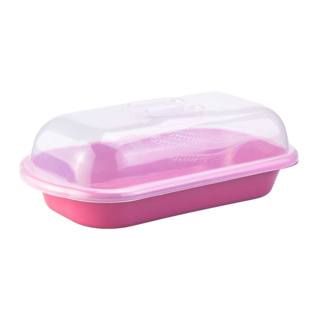 Porta Pão C/Tampa Hermético Boleira Retangular Queijeira Organizador Cozinha Alimentos BPA Free em Oferta na Shopee