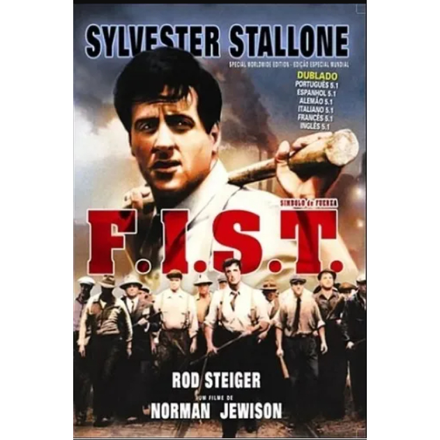 F.i.s.t. / Sylvester Stallone / Dublado / Dvd4365