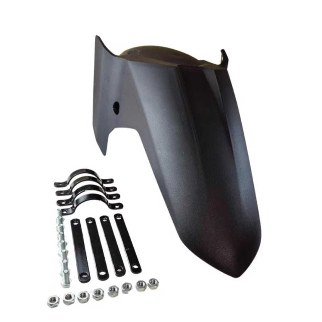 PARALAMA DIANTEIRO INFERIOR XRE 190 19-24 C/SUPORTE ADATADOR NXR 125-150-160 BROS FERRO
