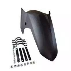 PARALAMA DIANTEIRO INFERIOR XRE 190 19-24 C/SUPORTE ADATADOR NXR 125-150-160 BROS FERRO