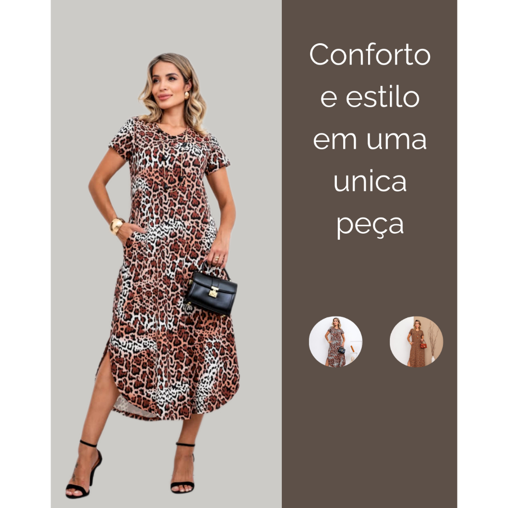 Vestido Longo Feminino Geometrico Plus Size Moda Feminina Lançamento Vestido Midi Feminino Estampado Com Bolso