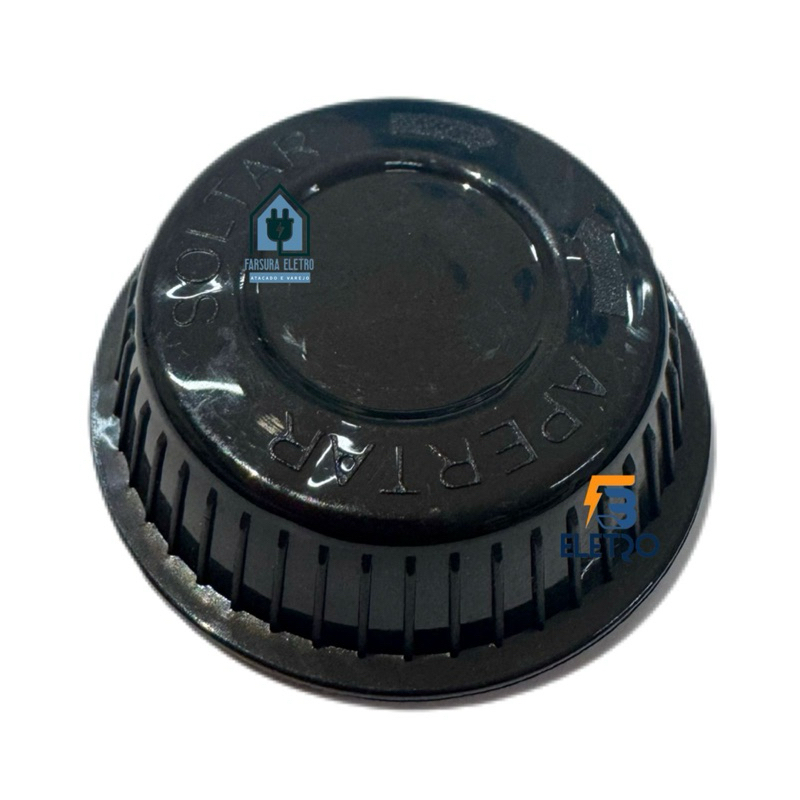 Porca Botão de Travar a Hélice para Ventilador Mondial Turbo Maxxi 30cm até 50cm ( PRETO )