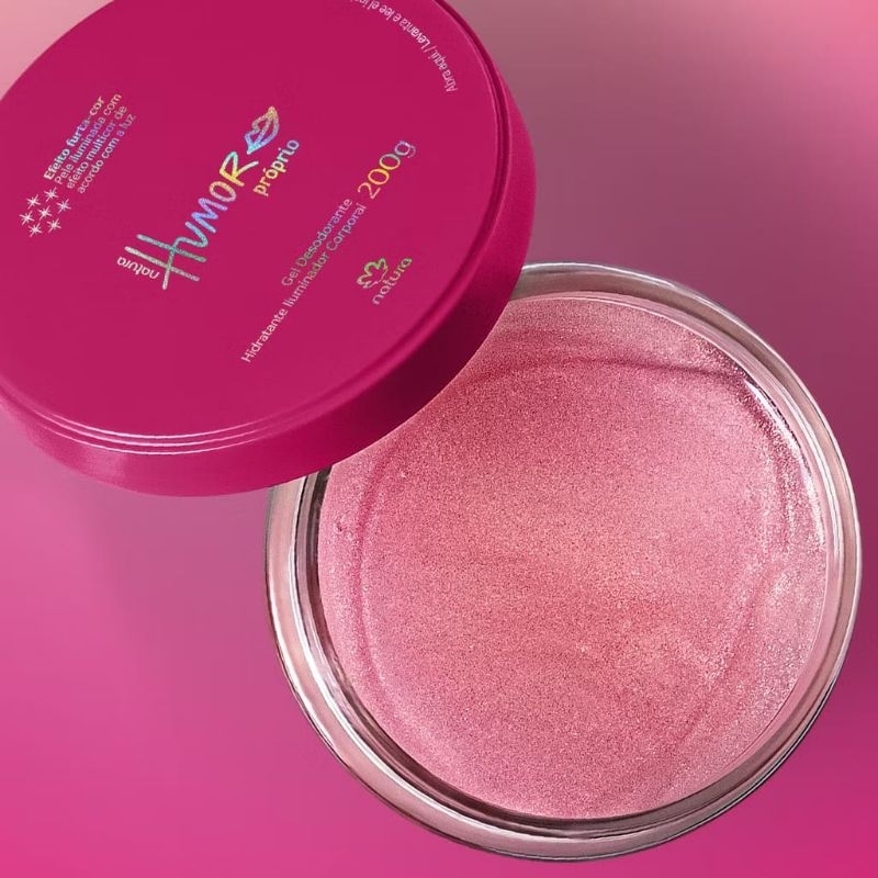 Linha Humor Próprio - Escolha o Seu Produto Favorito! Creme para Mãos 40g | Gel Iluminador Corporal 200g | Sabonete 90g