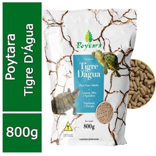 Ração Para Tartarugas Poytara Tigre Dágua Saco 800g Bag -  Para tartaruga Aquática Adultas Poytara em Oferta na Shopee