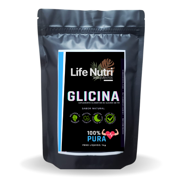 Glicina em pó 500g Life Nutri