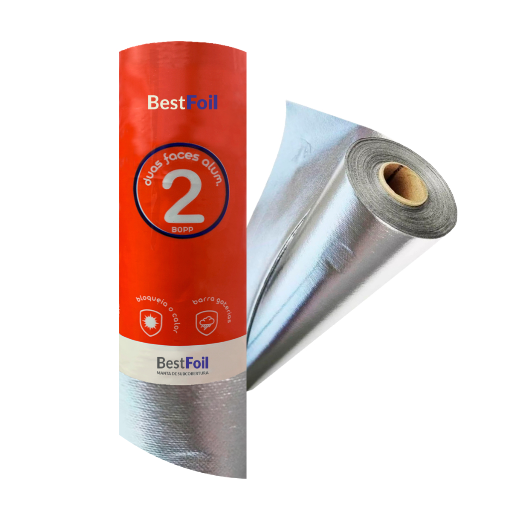 Manta Térmica TNT P/ Telhado 2 Faces 10m2