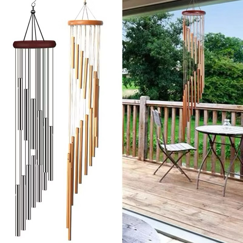 Sino dos Ventos Mensageiro 18 Tubos de Aluminio 89,5cm