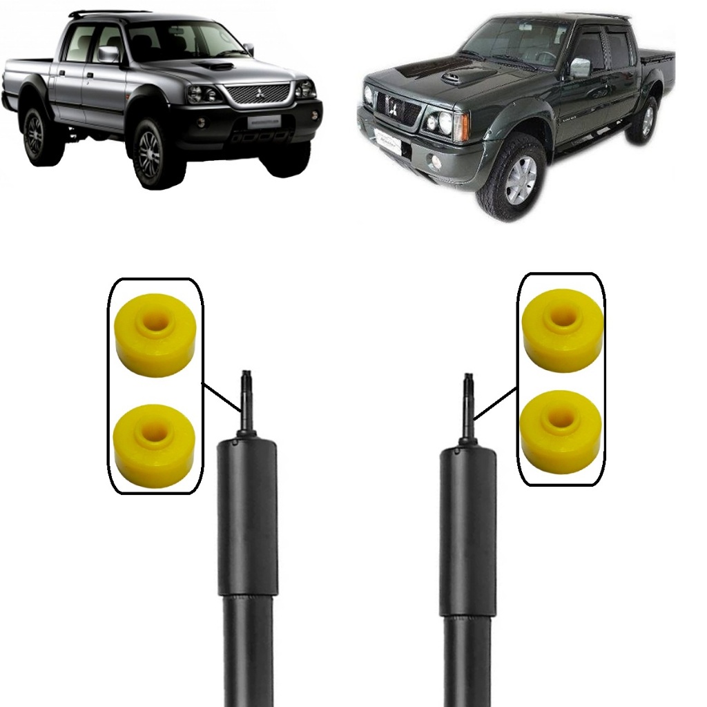 BUCHA SUPERIOR AMORTECEDOR DIANTEIRO PU L200 2.5 GL/GLS/SPORT/OUTDOOR
