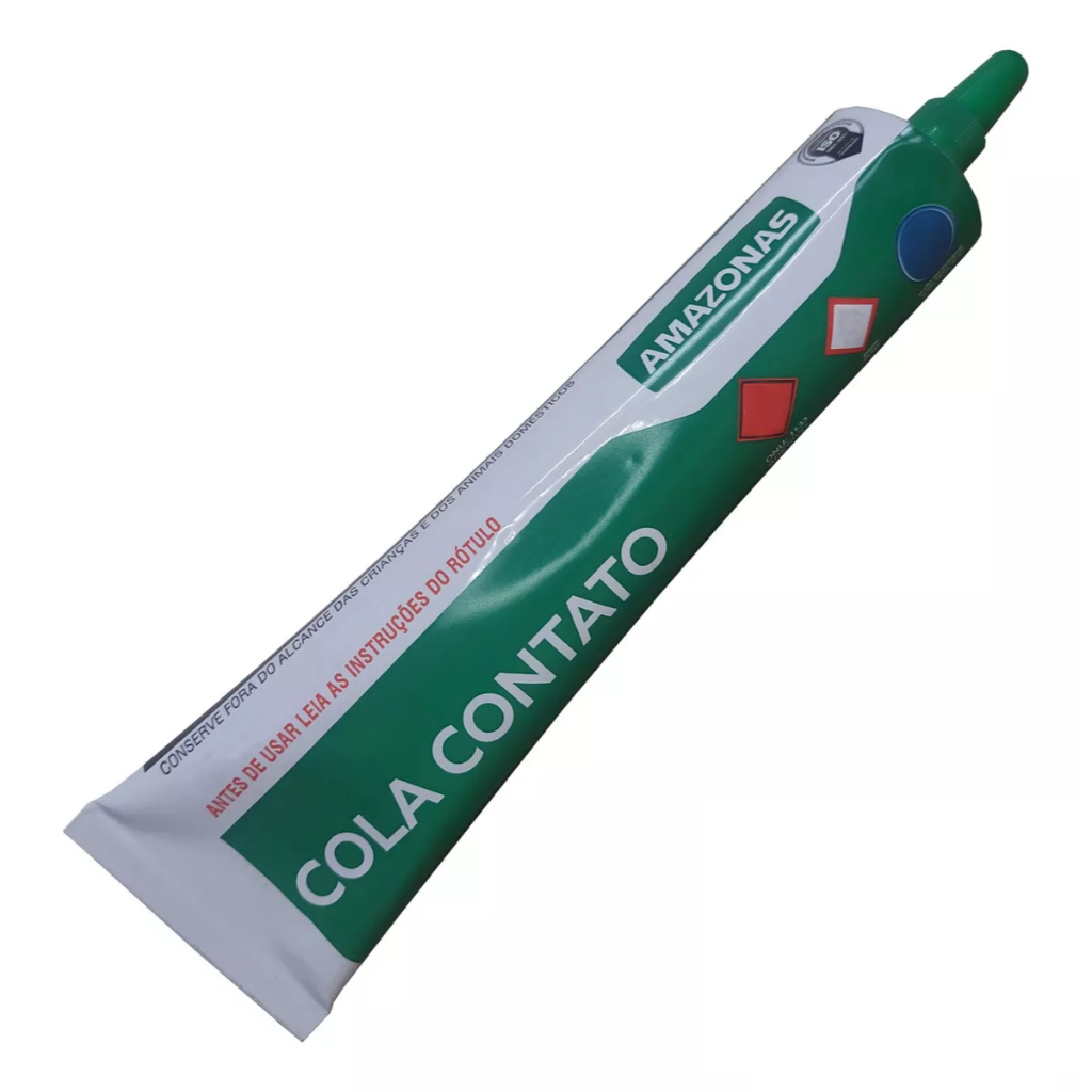 Cola Contato 75g Amazonas Sola Sapato Tenis Bolsa Couro Profissional