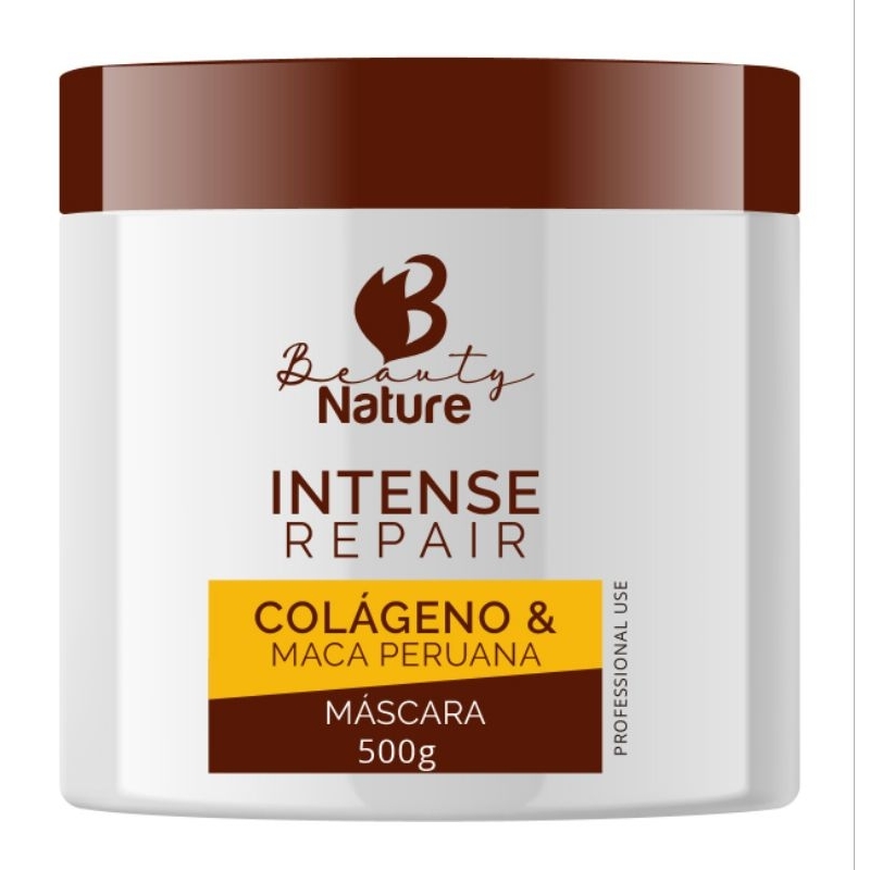 Máscara De Colágeno Hidratante E Reconstrutora Beauty Nature 500G em Oferta na Shopee