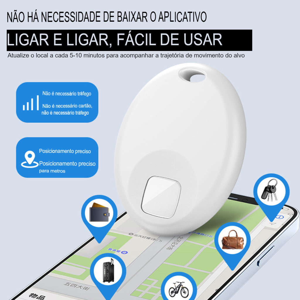 Rastreador inteligente anti perdido encontrar crianças idosos pets malas bolsas chaves sistema IOS