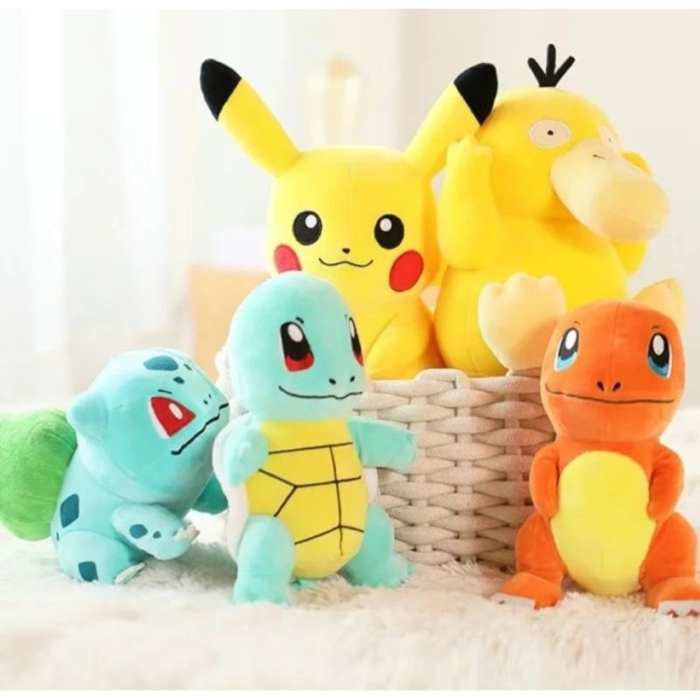 Brinquedos De Pelúcia Pokemon Somente Bonecos Importados Presente Para Crianças