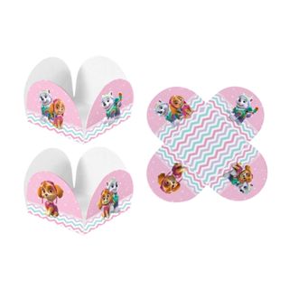 Forminhas 4 Pétalas Patrulha Canina Menina Festas Aniversários em Oferta na Shopee