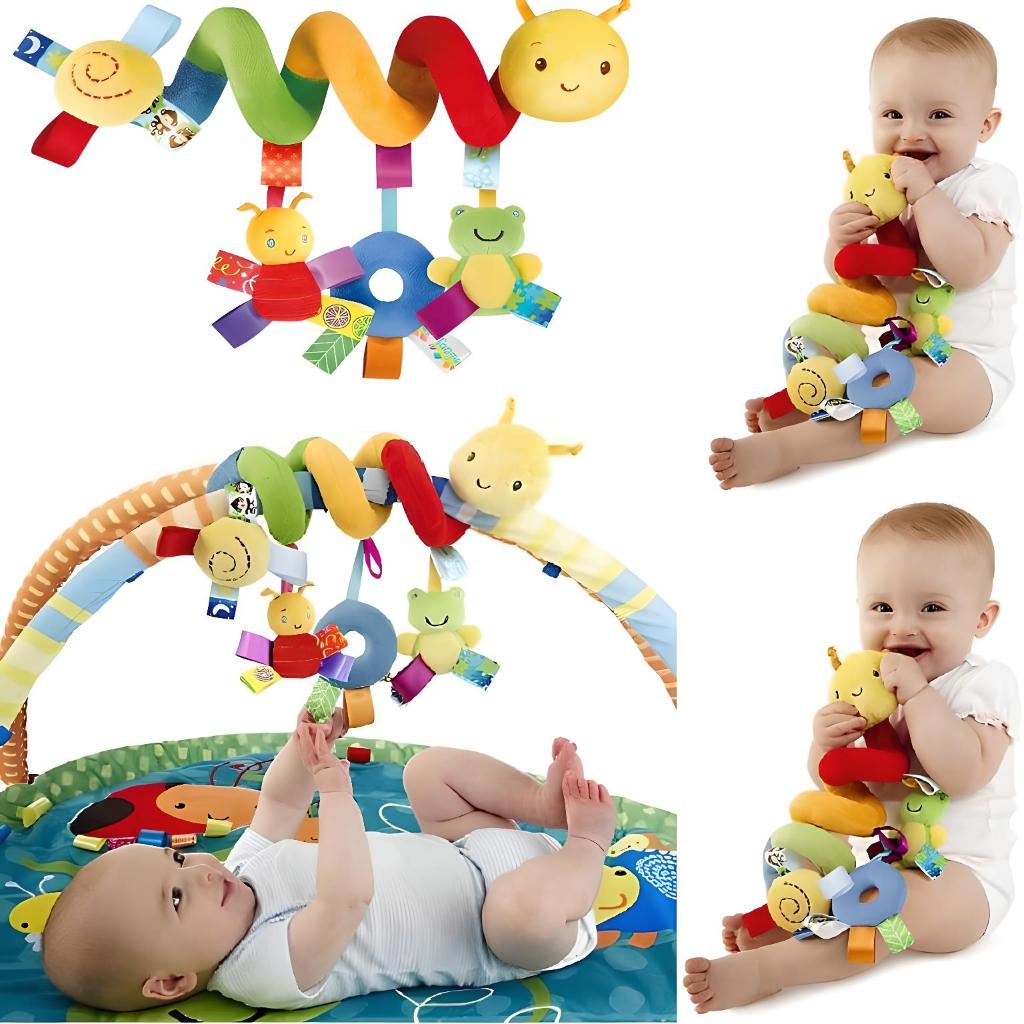 MEDOOSI-2pcs Mobile Centopeia Espiral Ideal Carrinho Bebê Brinquedo Conforto Berço Com Bar...