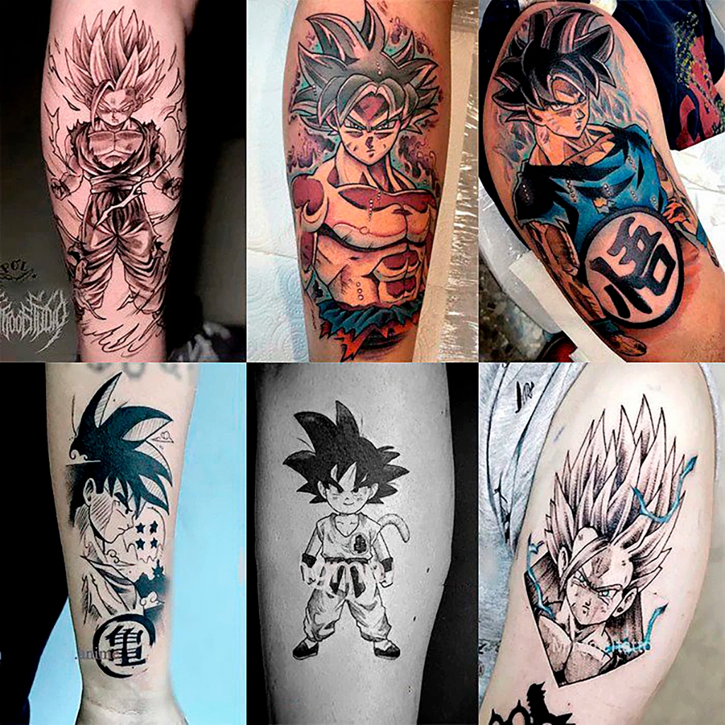 Tatuagem Temporária Dragon Ball: Onde Comprar | BuscaProdutos
