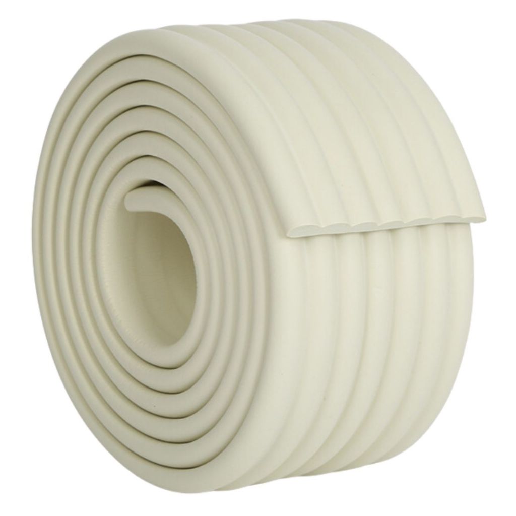 Protetor Canto Quina Borda Cantoneira Mesa Berço Escada Parede Segurança Bebê Rolo 2 Metros