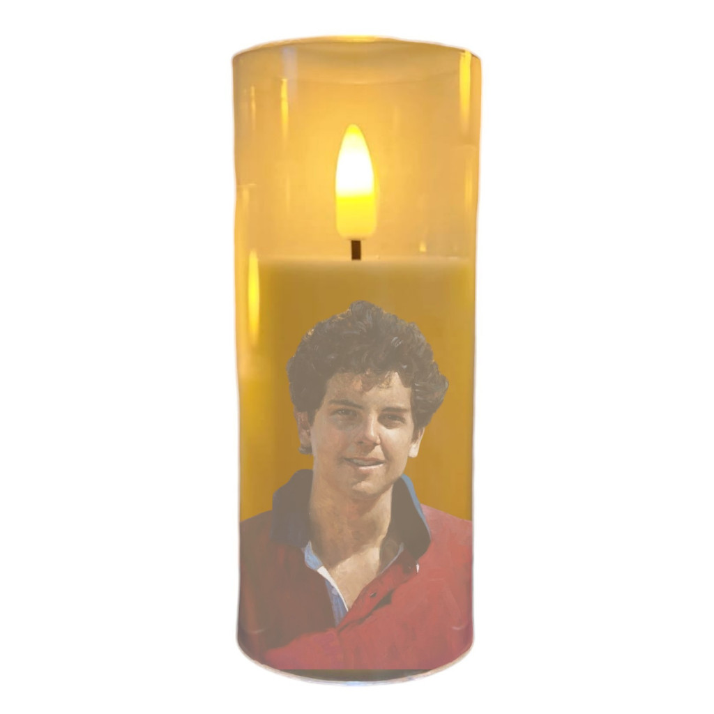 vela eletrica beato carlo acutis papa francisco são padre liberio são miguel arcanjo luxo linda 3 tamanhos
