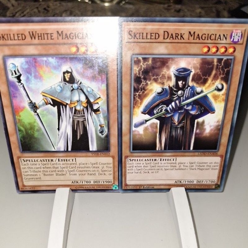 Mago Branco e Mago Negro Habilidoso (Estado SP) - Yu-Gi-Oh / Yugioh