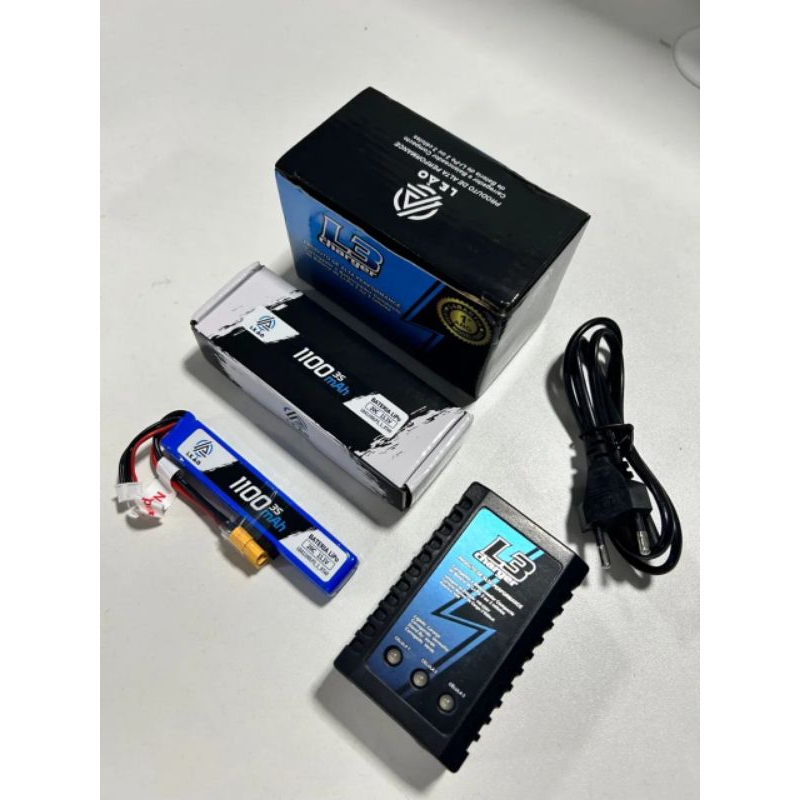 LIPO 11.1V E 7.4V 1100MAH E 900MAH 20/40C AEG CARREGADOR B3 L3 ROSSI CYMA LEÃO BBS G&G promocao em Oferta na Shopee