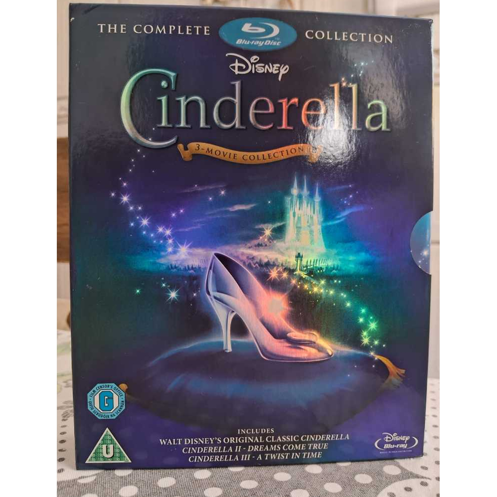 Blu-ray - Coleção Trilogia Cinderela (1, 2 e 3) – Box Especial