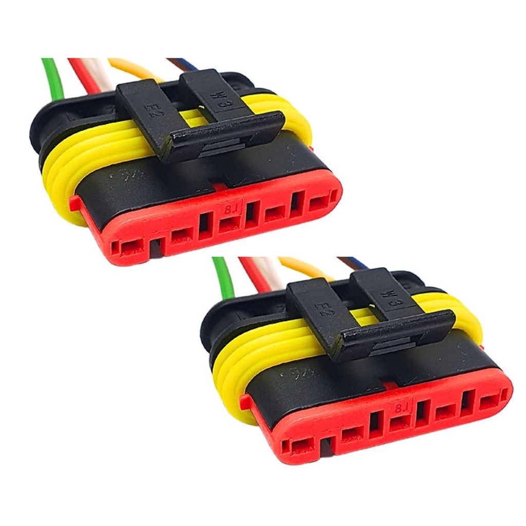 Chicote Soquete Conector Plug Cabo Lanterna Guerra Randon