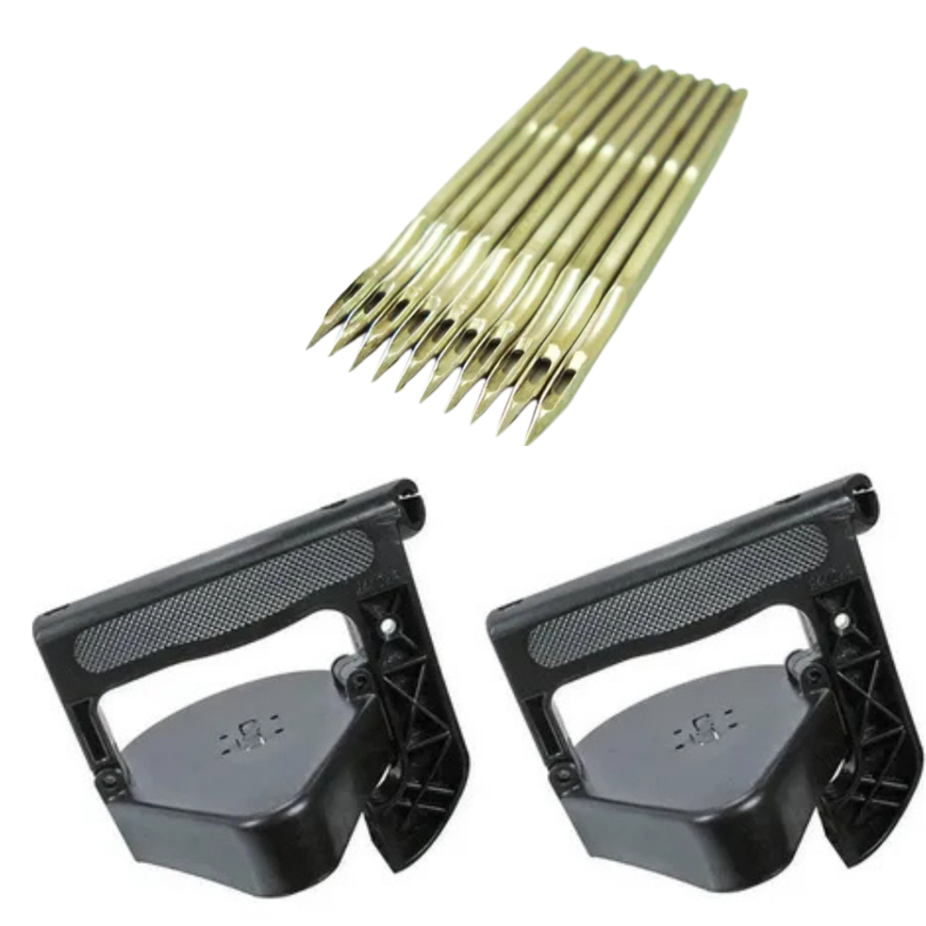 Alça Mão Completa Máq. Costurar Saco Sacaria Rafia Novo 2und+ 10 AGULHAS em Oferta na Shopee