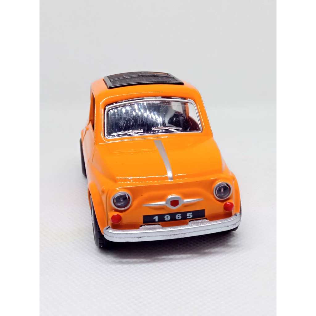 Miniatura  Fiat 500 1965 1:36 metal Diecast colecionável