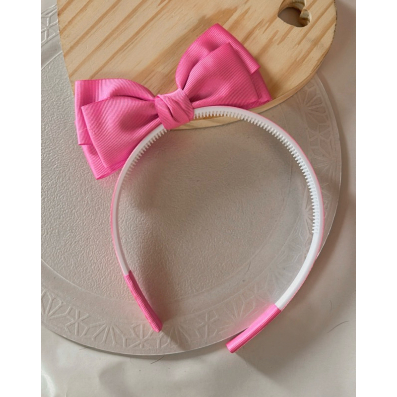 Tiara laço em pé - Tiara básica em Oferta na Shopee