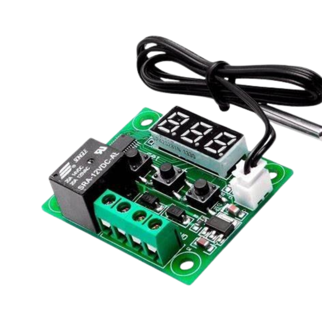 Termostato Digital W1209 – Controle de Temperatura com Sensor NTC | 12V