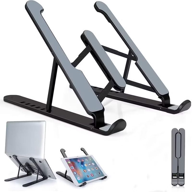 Suporte para Notebook KAPBOM KA-C509 Dobrável Ergonômico Alumínio – Até 17" Polegadas