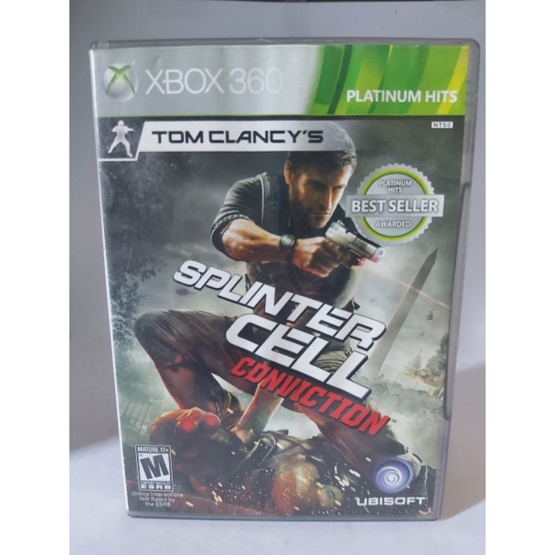 Tom Clancys Splinter Cell conviction Xbox360 Original Mídia Física