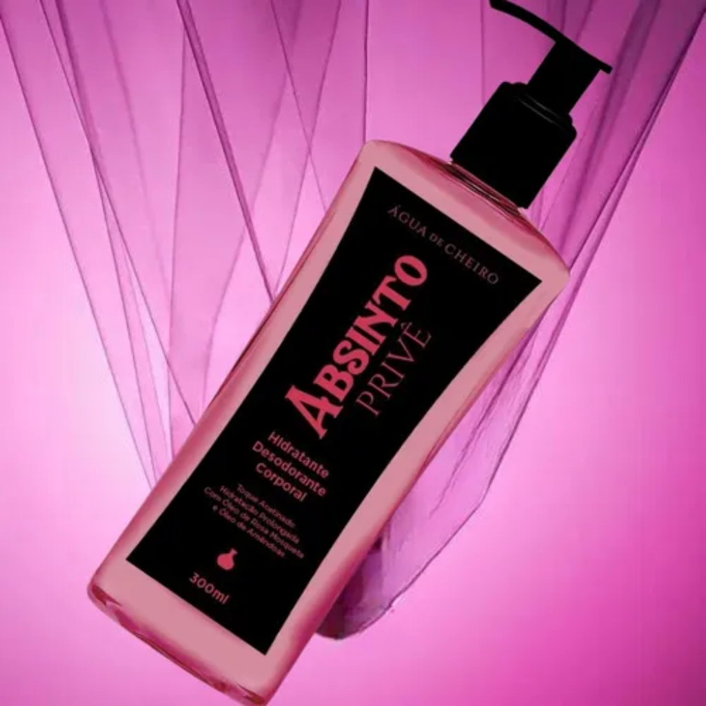 Creme Hidratante Corporal Absinto Privê 300ml Água De Cheiro