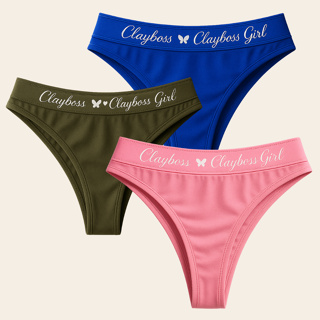 Kit 10 Calcinhas Feminina Fio Dental De Algodão Elástico Exposto Com Forro Super Confortável Cores Lisas em Oferta na Shopee