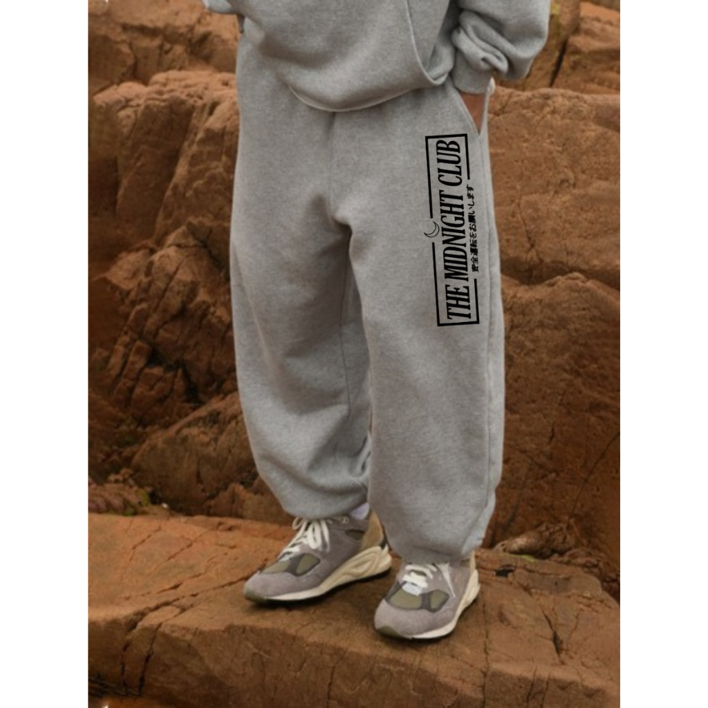 Calça Moletom Masculina Estampada Moda Streetwear Calça Moletom 100% Algodão Premium
