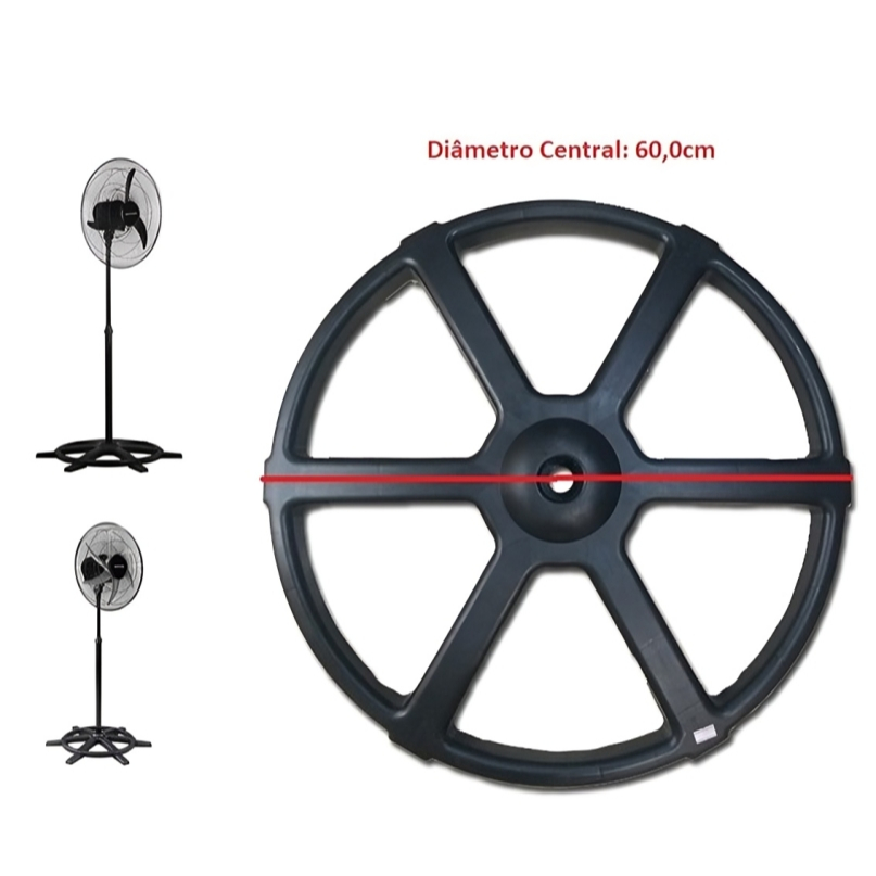 Base de Coluna para Ventilador Ventisol 60cm Original Reforçada Ajustável – Encaixe Perfeito
