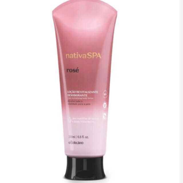 Loção Hidratante Corporal Nativa SPA Rosé 200ml – O Boticário [ORIGINAL | ENVIO RÁPIDO]