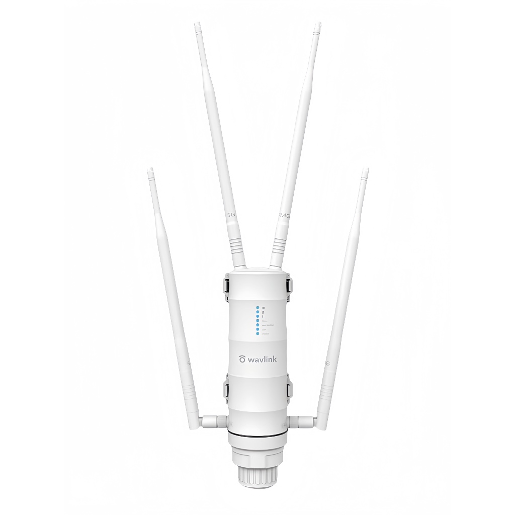 Access Ponto Wavlink Repetidor 1200mbps Branco Extensor Roteador Wi-fi Mesh, 2.4/5ghz, Uso Externo