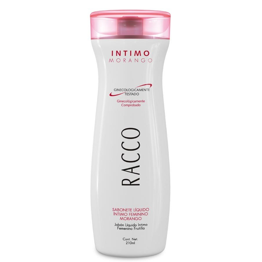 Sabonete Íntimo Morango 210ml Racco Intimo Líquido Refrescante Feminino Original