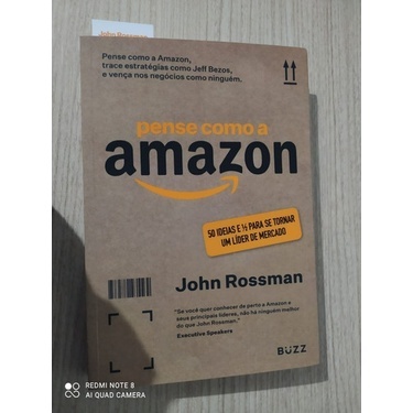 livro pense como a amazon pronta entrega!