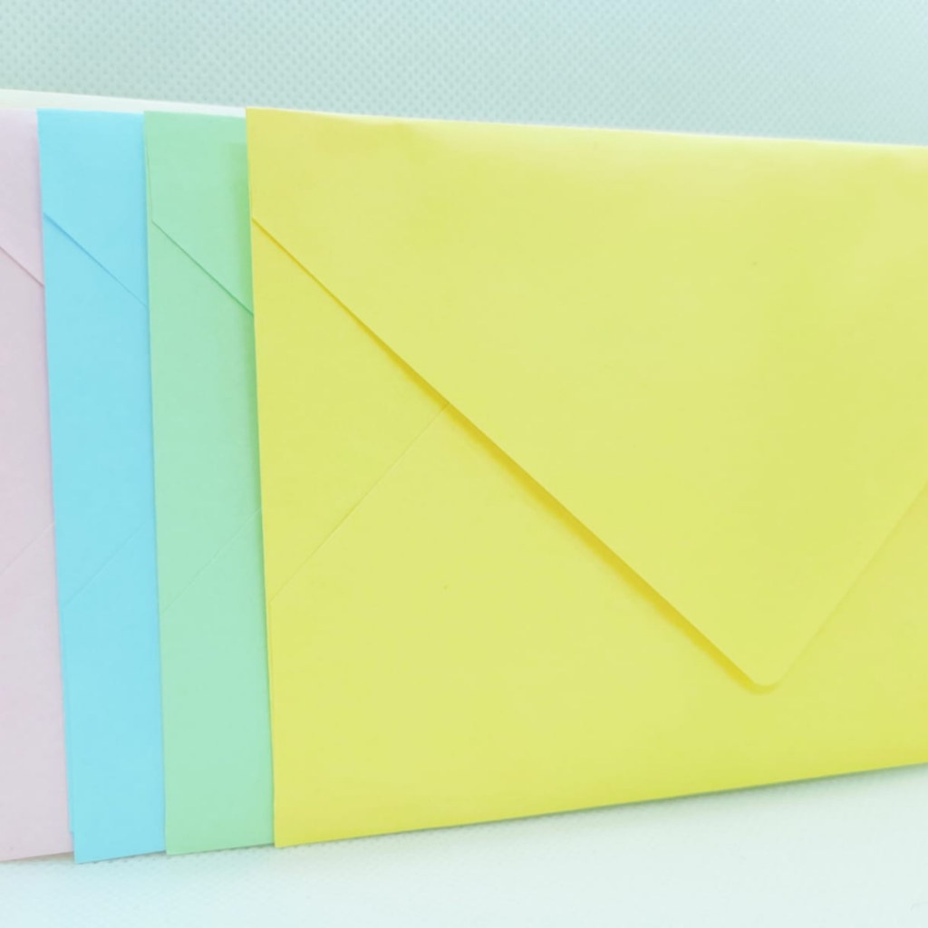 Envelope Carta Tons pastel (tamanho 10x15) em Oferta na Shopee