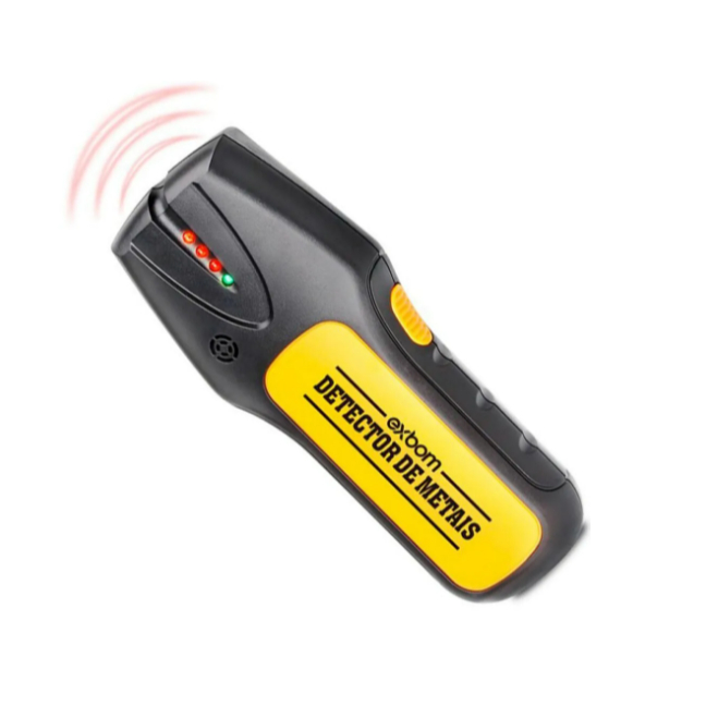 Ferramenta Detector De Metais 3 Em 1 Digital Com Sensor De Sonda EXBOM - DM-200