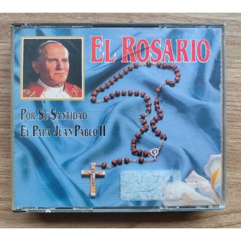 Cd O Rosário por sua Santidade Papa João Paulo 2 - Duplo - Raro - Som Livre