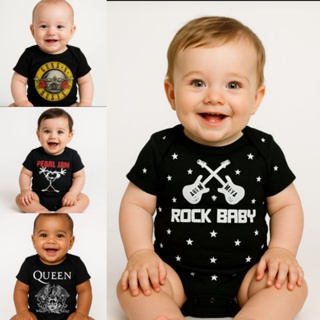 Body Rock and Roll Bebê Temático Menino e  Menina Com Faixinha E Saia Tule Tutu em Oferta na Shopee