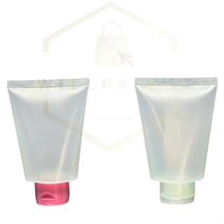 Kit 10 Bisnagas Transparente 100ml c/ Tampa Flip Top 18/410 em Oferta na Shopee