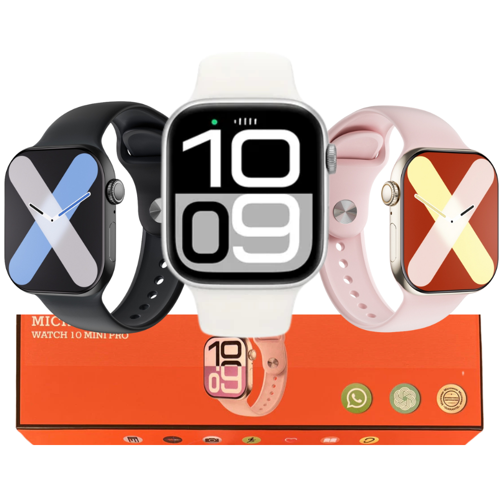 Smartwatch W10T Mini Série 10 42mm GPS CHAT GPT À prova d'água IP68 NFC Lançamento 2025 em Oferta na Shopee